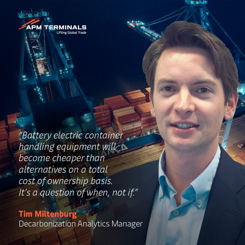 APM Terminals challenges barriers to port electrification