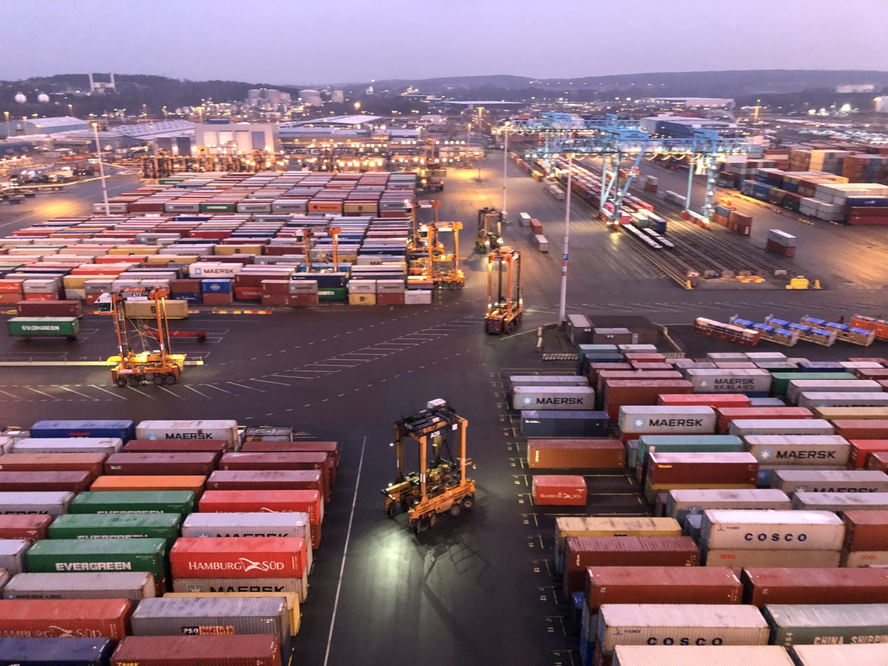 Electrolux volumes via APM Terminals Gothenburg expected to