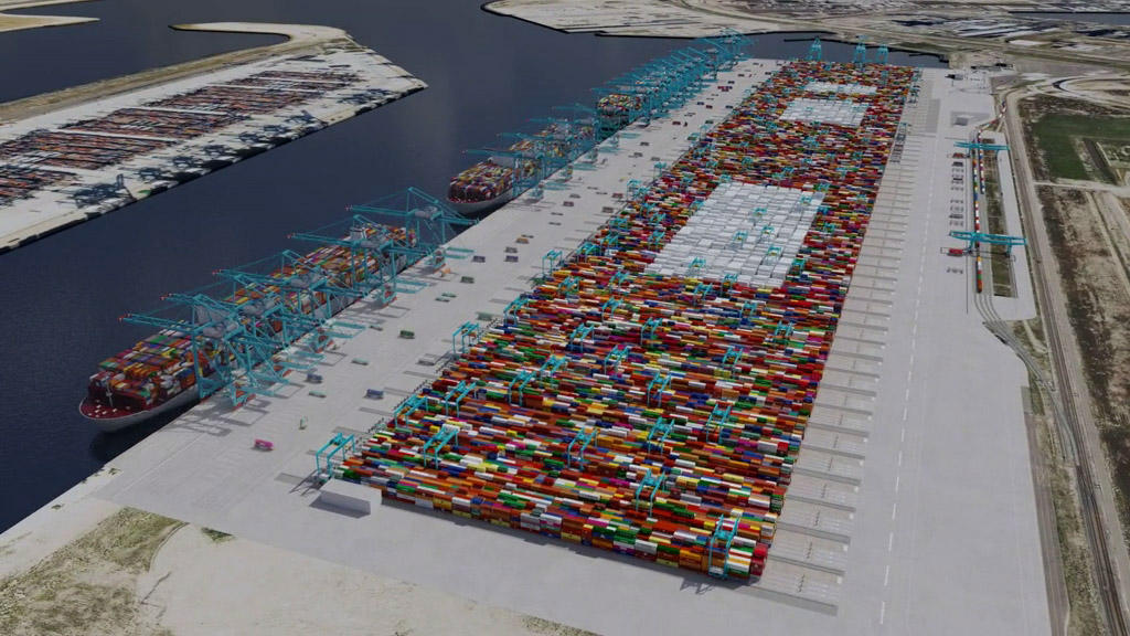 Expansion double capacity becomes a reality APM Terminals