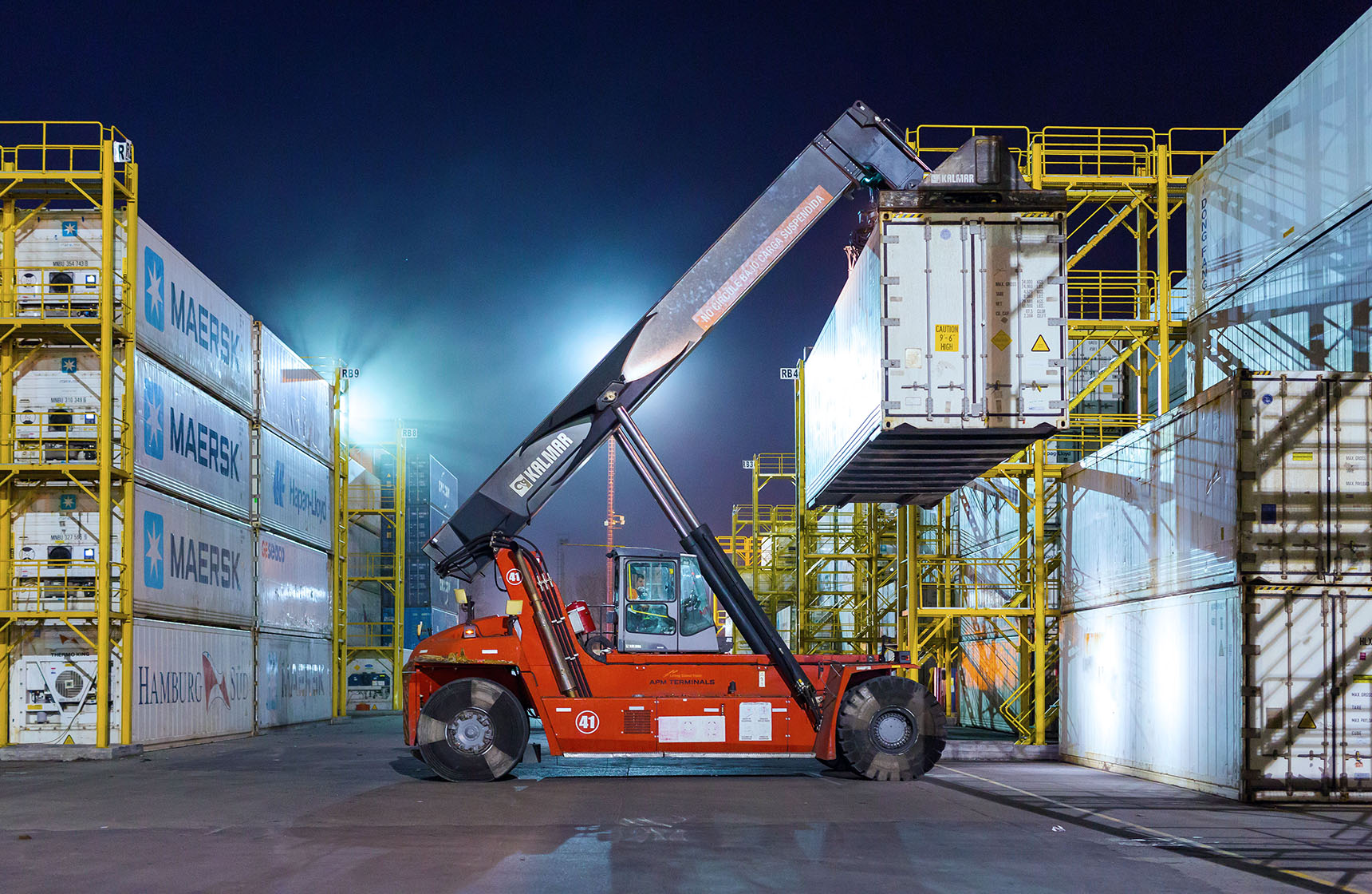 The first export of Lemons to China APM Terminals