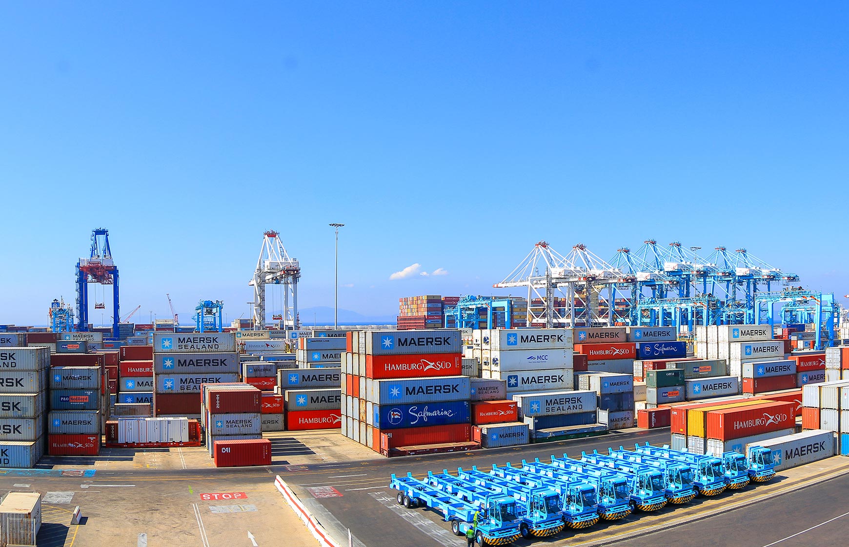 APM Terminals Tangier renouvelle sa flotte de camions APM Terminals