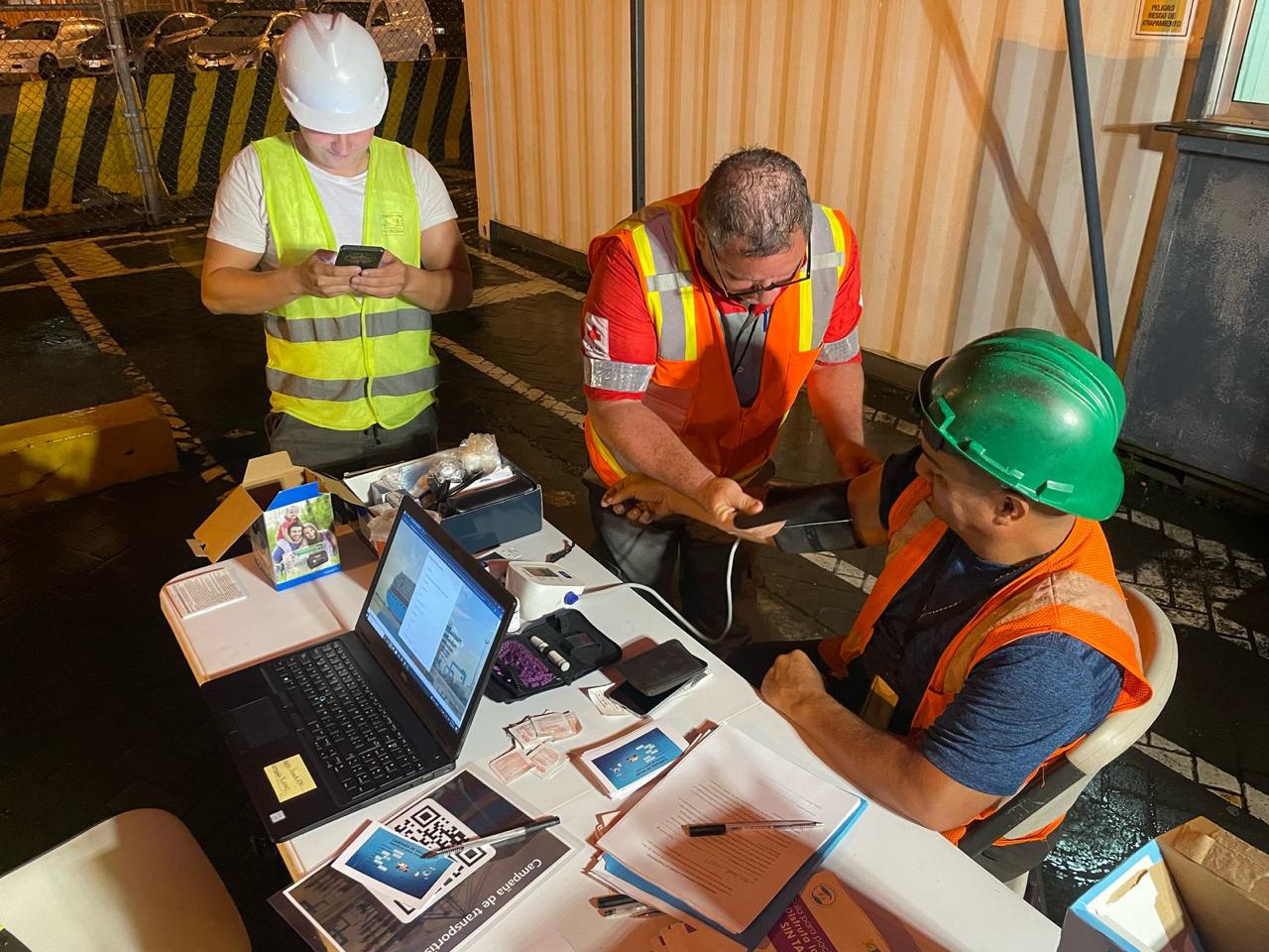 APM Terminals Moín Feria de salud para transportistas