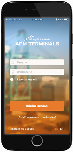 Mobile App APM Terminals