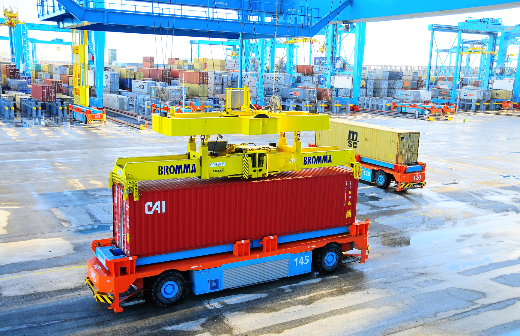 Opslagdiensten APM Terminals